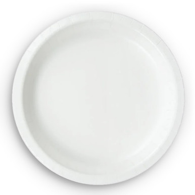 CEG Paper Banquet Plates, White (50000B)