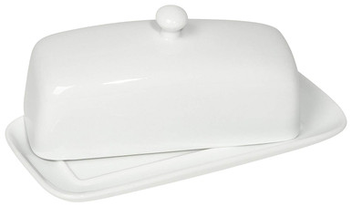 Now Designs Butter Dish, White (5037001)
