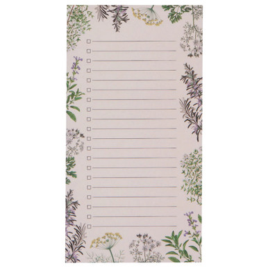 Now Designs List It Magnetic Notepad, Garden Herbs (5147007)