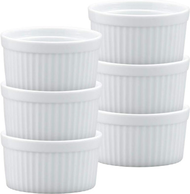 HIC 6oz Kitchen Ramekin - Set of 6 (98005)