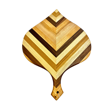 Wooden Leaf Presentation Board, Small (554)