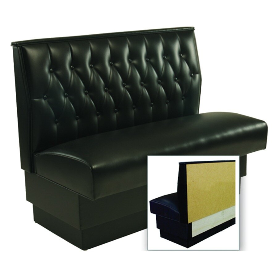 American Tables & Seating Button Tufted Back Wall Bench - 48" High