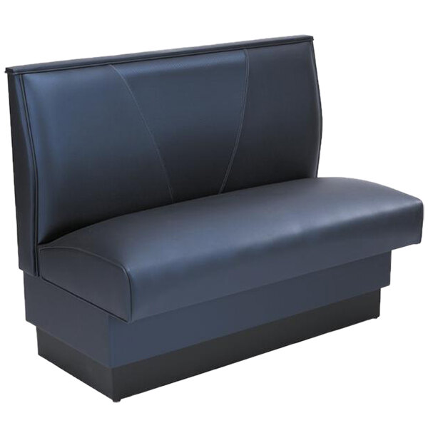 American Tables & Seating 30" Long Single Deuce V Shape Back Booth - 42" High