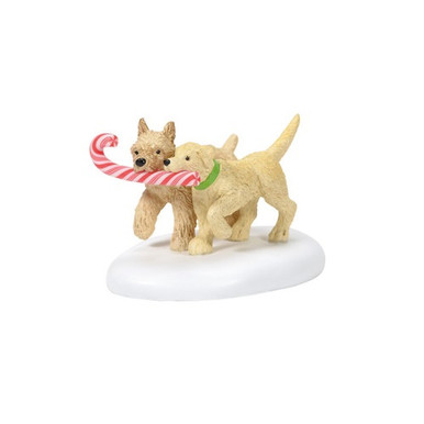 Department 56 Village Accessories, Peppermint Pups (6005517)