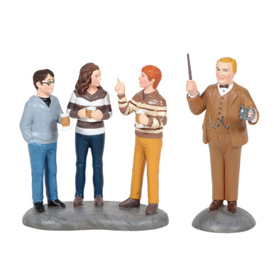 Department 56 Harry Potter Village, Professor Slughorn & the Trio (6006515)