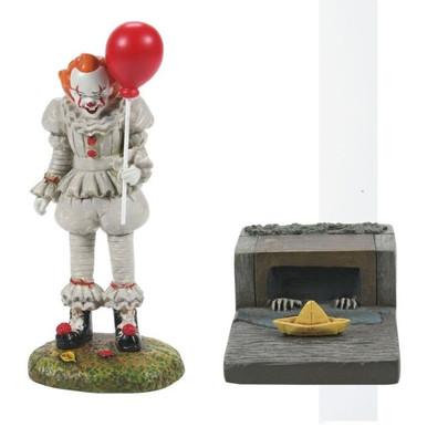 Department 56 Halloween Village, Pennywise and His SS Georgie (6007163)