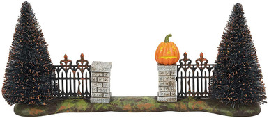Department 56 Halloween Village Accessories Halloween Gate