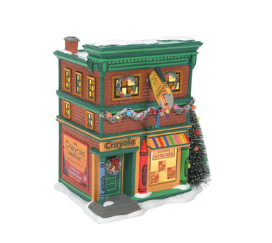 Department 56 Snow Village, Crayola Crayon Store (6009706)