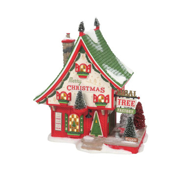 Department 56 North Pole, North Pole Sisal Tree Factory (6009763)