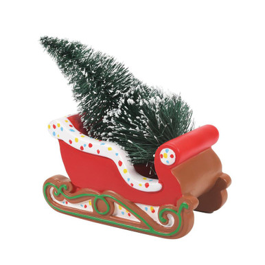 Department 56 Village Accessories Gingerbread Christmas Sleigh (6009795)