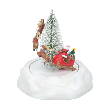 Department 56 Village Accessories - Animated Christmas Eve Sleigh (6009801)