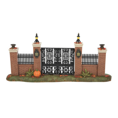 Department 56 Village Accessories, Haunted Mansion Gate (6010468)