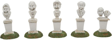 Department 56 Halloween Village, The Singing Busts (6010469)