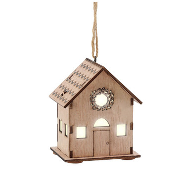 Enesco Ornament, Lit House (6010932)