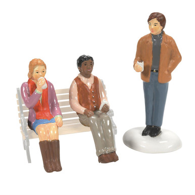 Department 56 Snow Village, Village Hipsters - Set of 3 (6011431)