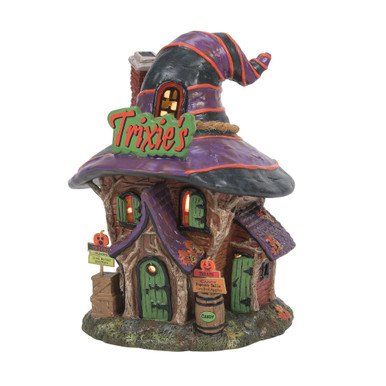 Department 56 Halloween Village, Trixie's Tricks And Treats (6011438)