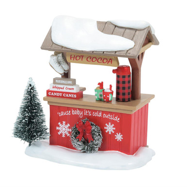 Department 56 Christmas Village Accessories, Hot Cocoa Stand (6013024)