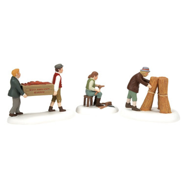 Department 56 Dickens Village, Harvesting Progress - Set of 3 (6013418)