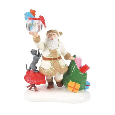Department 56 Snow Village Figurine - Santa Comes to Town 2025 (6013443)