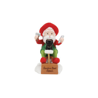 Department 56 North Pole Figurine, Santa's Chief Cobbler (6013617)