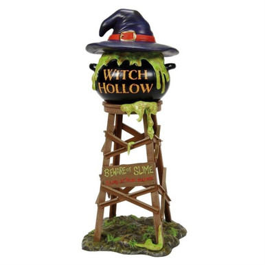 Department 56 Halloween Village, Witch Hollow Water Tower (6013639)