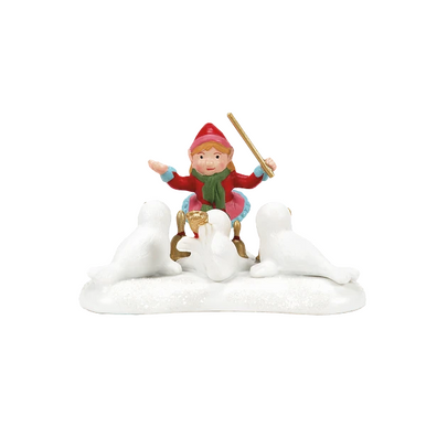 Department 56 North Pole Figurine, Belle's Bell Choir (6014685)