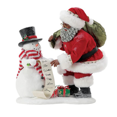 Enesco Possible Dreams Santa Figurine, Nice List AA (6015888)