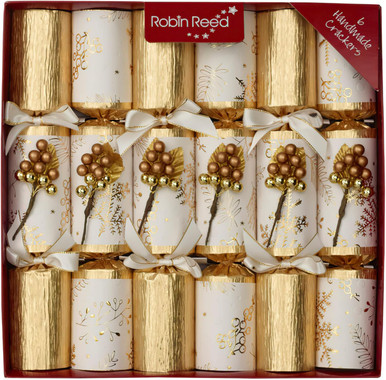 Robin Reed 12" Crackers, Christmas Carol Piccadilly Design - Box of 6 (6083)