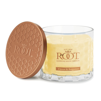 Root 3-Wick Honeycomb Candle - Citron & Bergamot (6313460)