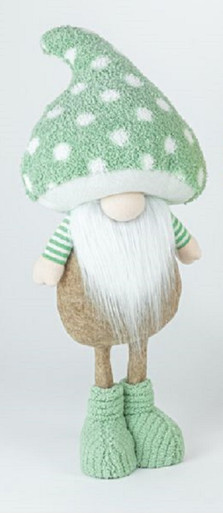 Hanna's Handiworks Pastel Hatshroom Gnome Stander - Green (65270GRN)