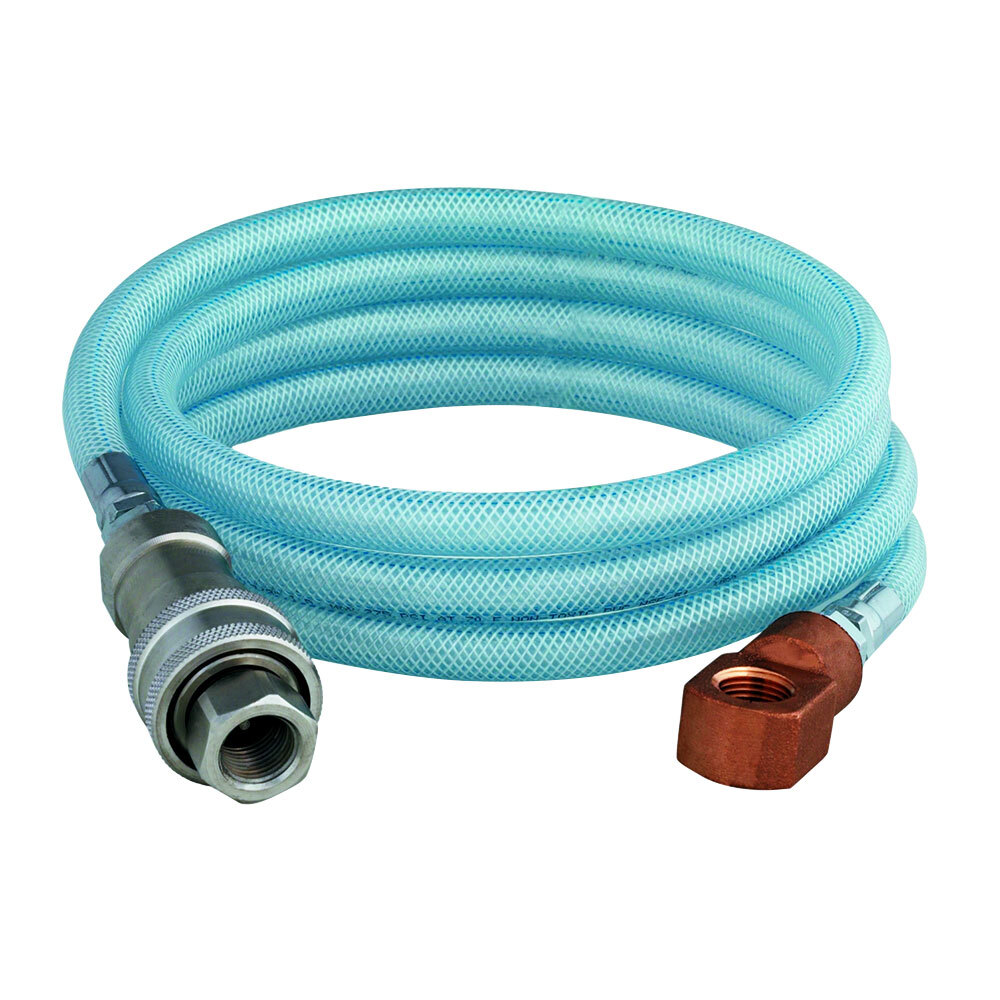T&S B-2395-02 96" Flexible PVC Hose Assembly with Quick Disconnect Fitting