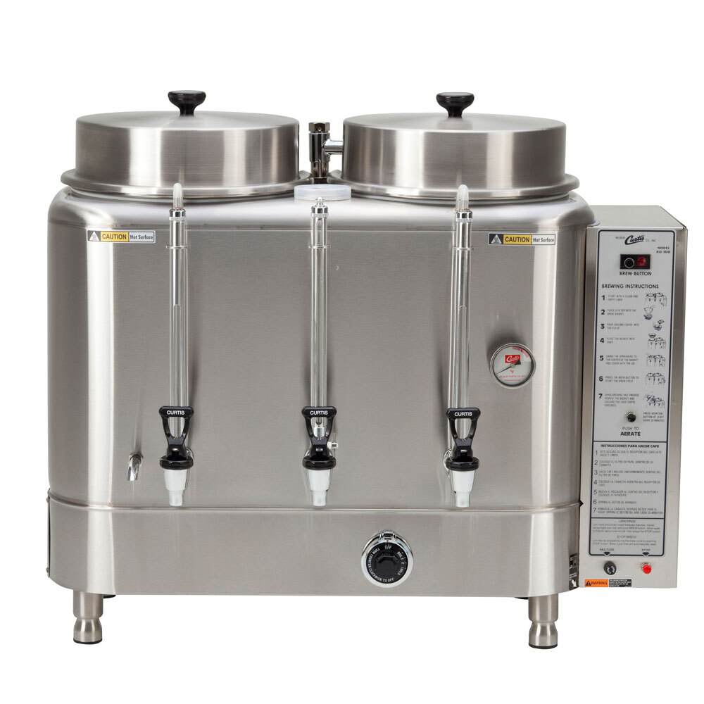 Curtis RU-300-20 Automatic Twin 3 Gallon Coffee Urn - 220V