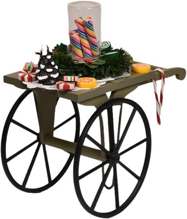 Byers' Choice Candy Cart (6732C)