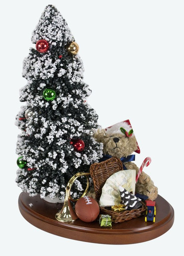 Byers' Choice Tree On Base With Toys (6775)