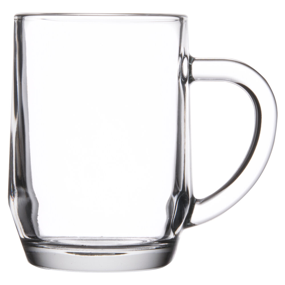 Libbey 5724 10 oz. Customizable Glass Coffee Mug - 36/Case