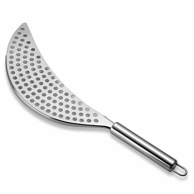 HIC Pot Drainer with Handle, Stainless Steel (42131)