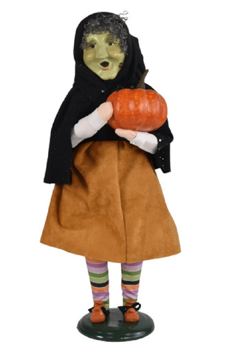 Byers' Choice Caroler, Witch with Pumpkin (7253)