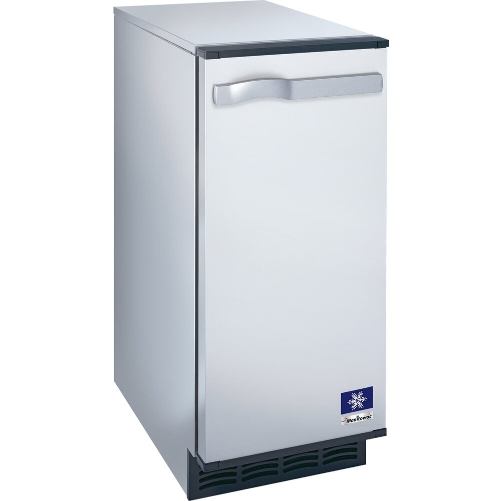 Manitowoc SM-50A 14 3/4" Air Cooled Undercounter Gourmet Cube Ice Machine with 25 lb. Bin - 53 lb.