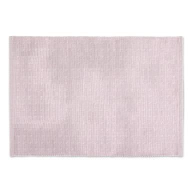 Design Imports Dobby Dots Placemats, Lavender Fog - Set of 4 (754285)
