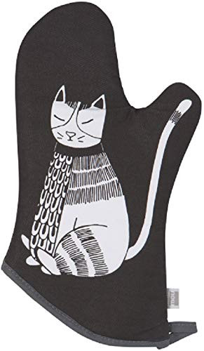 Now Designs Chef Oven Mitt, Purr Party (515134)