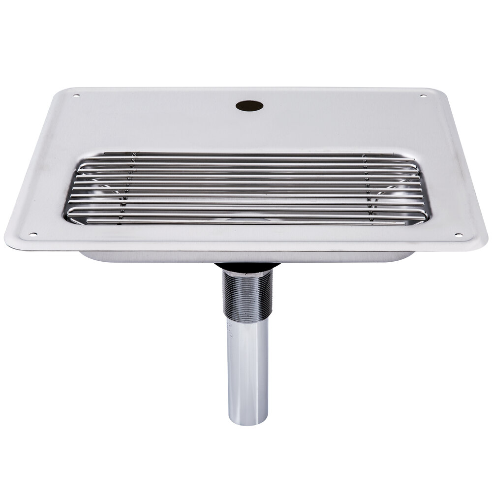 T&S B-1231 Stainless Steel Die Stamped Drip Pan