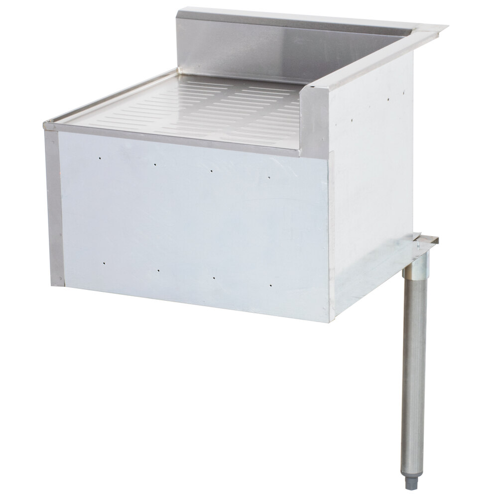 Eagle Group MRC-18 Modular Rear Corner Drainboard for 1800 Series Underbar Units