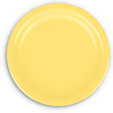 CEG Paper Lunch Plates, Mimosa (79102B)
