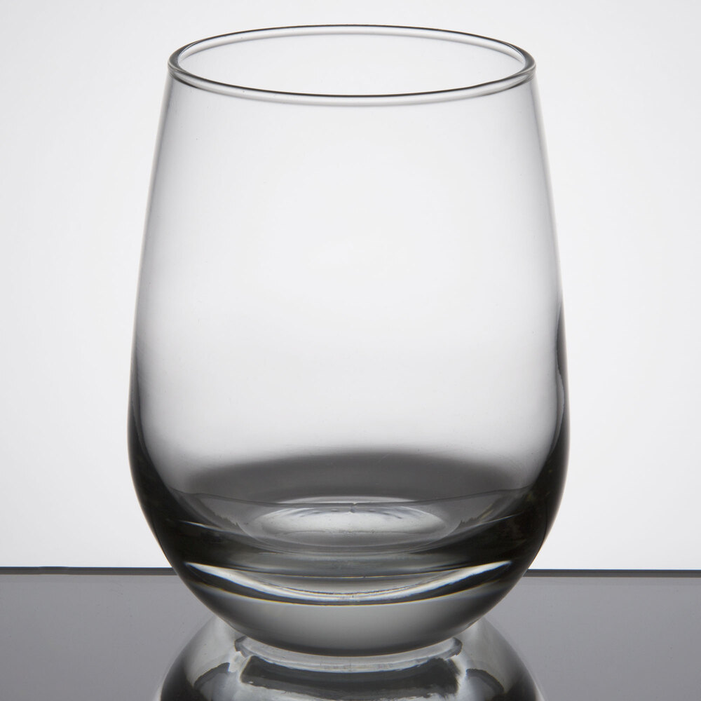 Libbey 231 15.25 oz. Customizable Stemless White Wine Glass - 12/Case