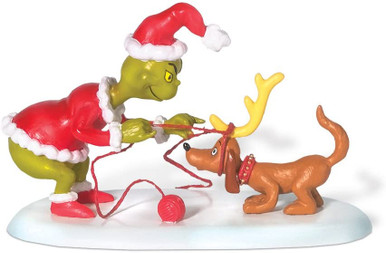 Department 56 Grinch Village Figurine, All I Need is a Reindeer (804155)