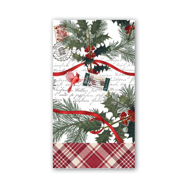 Michel Design Works Hostess Napkins, Winter Woodland - 2 Packs (807425)