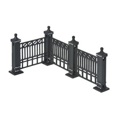 Department 56 Village Accessories, City Fence - 7 Piece Set (809011)