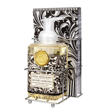 Michel Design Works Foaming Hand Soap & Napkin Set - Honey Almond (809182)