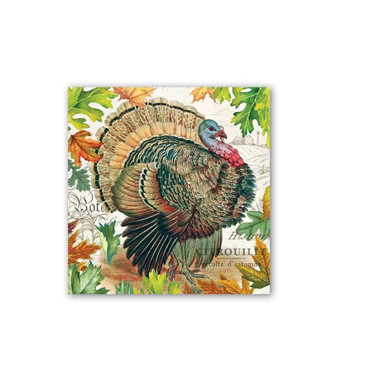 Michel Design Works Lunch Napkins, Fall Harvest - 2 pack (817332B)