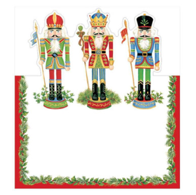 Caspari Die-Cut Place Cards, Nutcracker Suite - 2 Packs (83920P)
